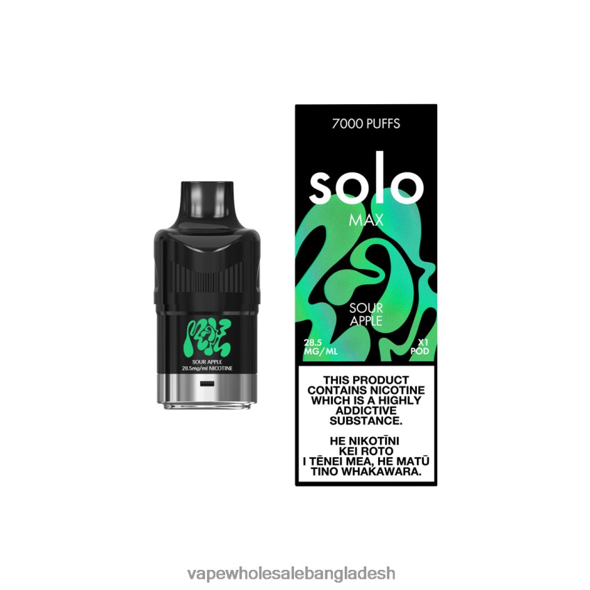 E Cigarette Price - Solo MAX পড টক আপেল 406XLL80