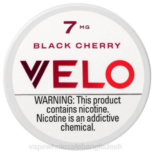 Vape BD Online - কালো চেরি F6D846 VELO নিকোটিন থলি 7 মিলিগ্রাম