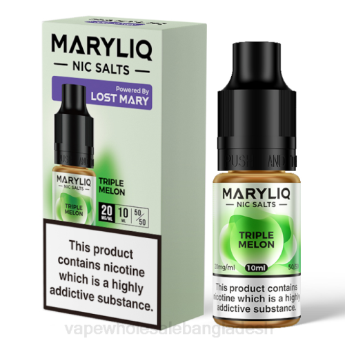 E Cigarette Price - ট্রিপল তরমুজ F6D8460 LOST MARY MARYLIQ nic সল্ট - 10ml - 20mg