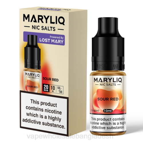 Vape BD Online - টক লাল F6D8456 LOST MARY MARYLIQ nic সল্ট - 10ml - 20mg