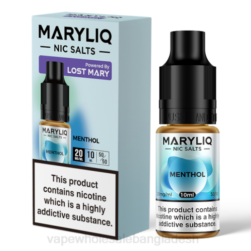 Vape Bangladesh Price - মেন্থল F6D8449 LOST MARY MARYLIQ nic সল্ট - 10ml - 20mg