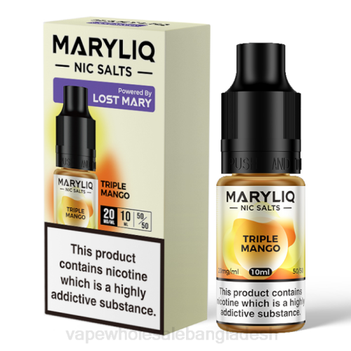 Vape Bangladesh Price - ট্রিপল আম F6D8459 LOST MARY MARYLIQ nic সল্ট - 10ml - 20mg