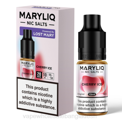 Vape Dhaka - চেরি বরফ F6D8443 LOST MARY MARYLIQ nic সল্ট - 10ml - 20mg