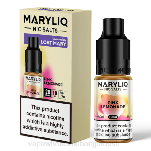 Vape Price In Dhaka - গোলাপী সরবৎ F6D8454 LOST MARY MARYLIQ nic সল্ট - 10ml - 20mg