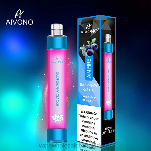 Vape Bd Online - Aivono AIM FIRE 1000 বরফের উপর ব্লুবেরি 40X0R326