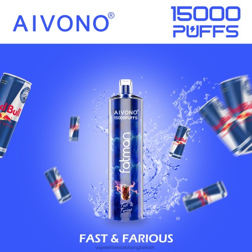 Vape Bangladesh - Aivono FATMAN 15000 দ্রুত এবং উগ্র 40X0R18