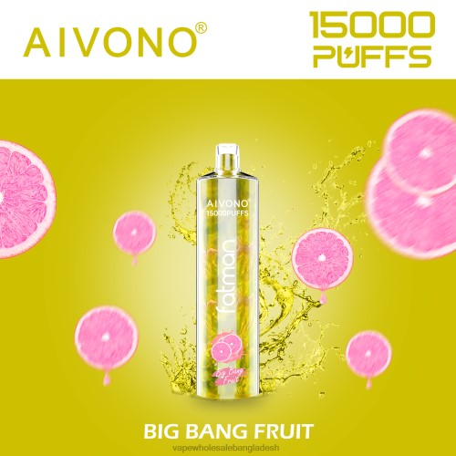 Vape Bd Online - Aivono FATMAN 15000 বিগ ব্যাং ফল 40X0R16