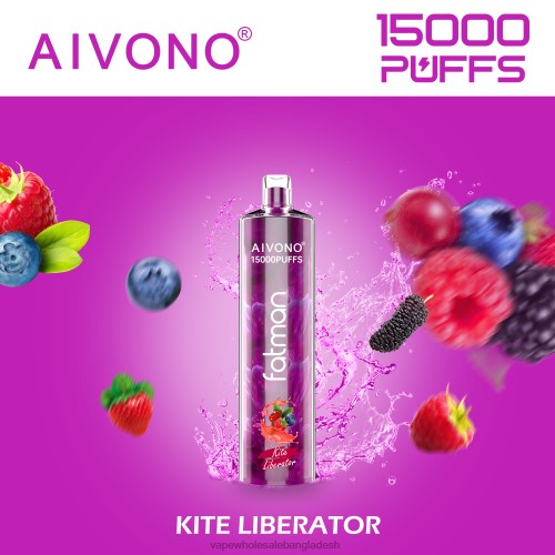 Vape Dhaka - Aivono FATMAN 15000 ঘুড়ি মুক্তিদাতা 40X0R13