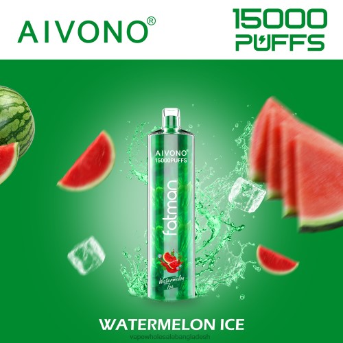 Vape Wholesale Supplier - Aivono FATMAN 15000 তরমুজ বরফ 40X0R12