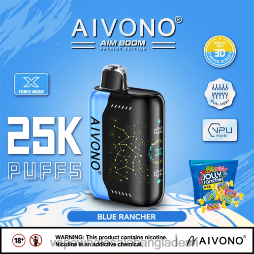 Vape Price In Dhaka - Aivono AIM BOOM 25000 নীল পশুপালক 40X0R344