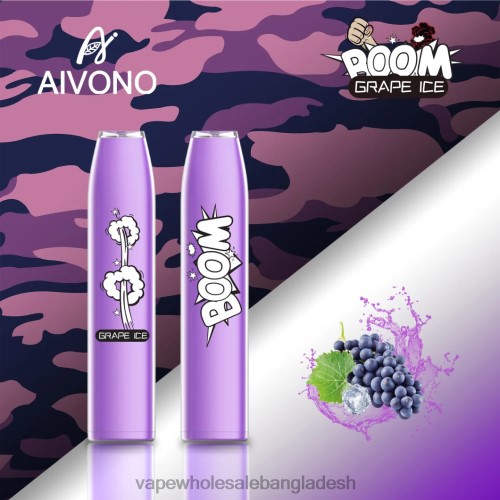 Vape Bangladesh Price - Aivono AIM BOOM 600 আঙ্গুরের বরফ 40X0R359