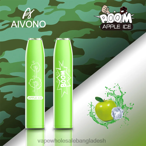 Vape Price In Dhaka - Aivono AIM BOOM 600 আপেল বরফ 40X0R354