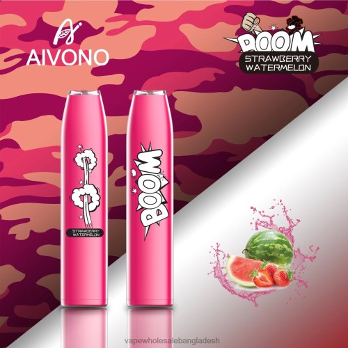 Vape Price In Dhaka - Aivono AIM BOOM 600 স্ট্রবেরি তরমুজ 40X0R364