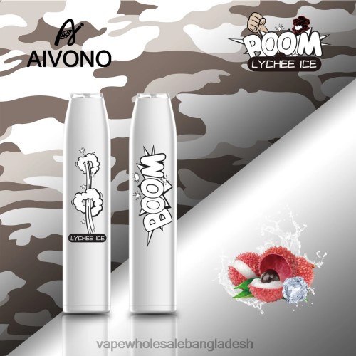 Vape Shop Bd Dhaka - Aivono AIM BOOM 600 লিচু বরফ 40X0R365