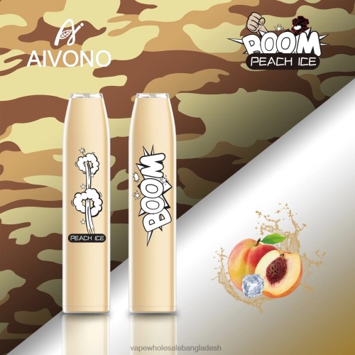 Vape Wholesale Supplier - Aivono AIM BOOM 600 পীচ বরফ 40X0R362