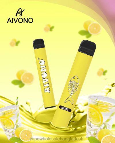 Vape Wholesaler - Aivono AIM FISHBONE 600 লেবু দল 40X0R287