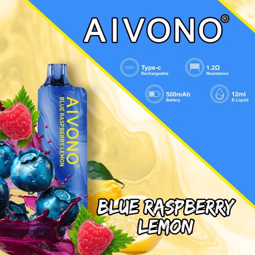 Vape Bangladesh Price - Aivono AIM GUN 7000 ব্লুবেরি রাস্পবেরি লেবু 40X0R109