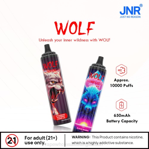 E Cigarette Price - নীল রেজ চেরি F6D8100 JNR WOLF NIPLO