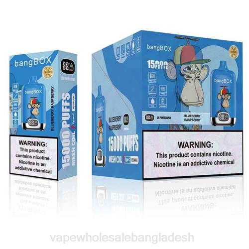 E Cigarette Price - ব্লুবেরি রাস্পবেরি F6D8140 Bang Box 15000