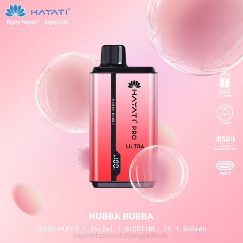 Vape BD Online - হাব্বা বুব্বা F6D8206 Hayati Pro Ultra