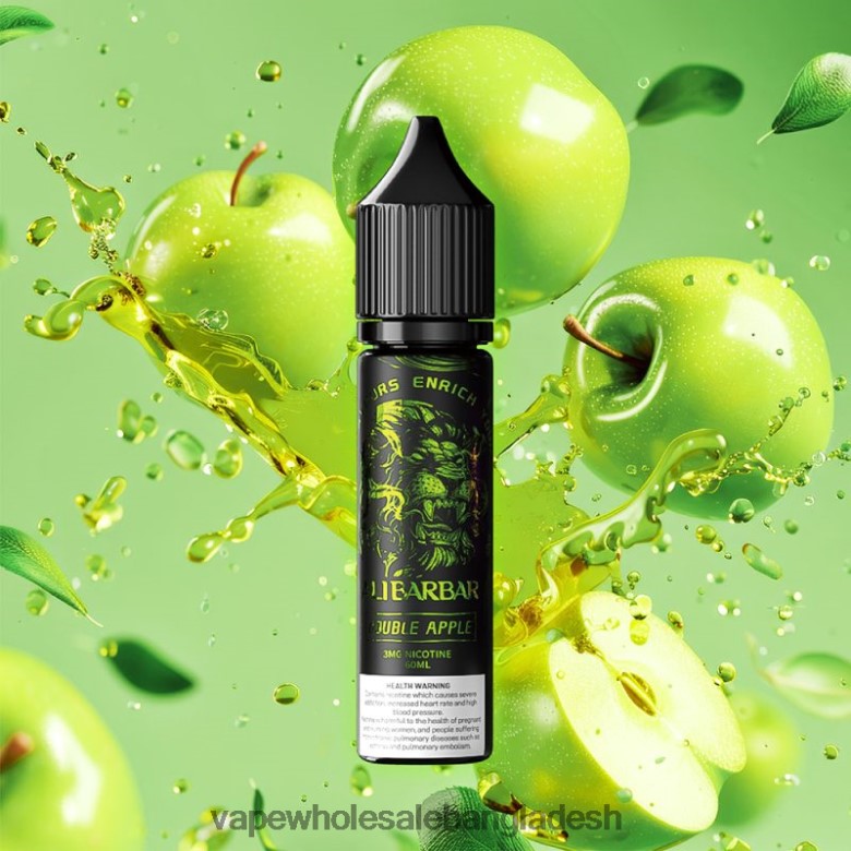 Vape Bangladesh - Alibarbar হুক্কা গোমেদ ডক R4JP6111 ডবল আপেল