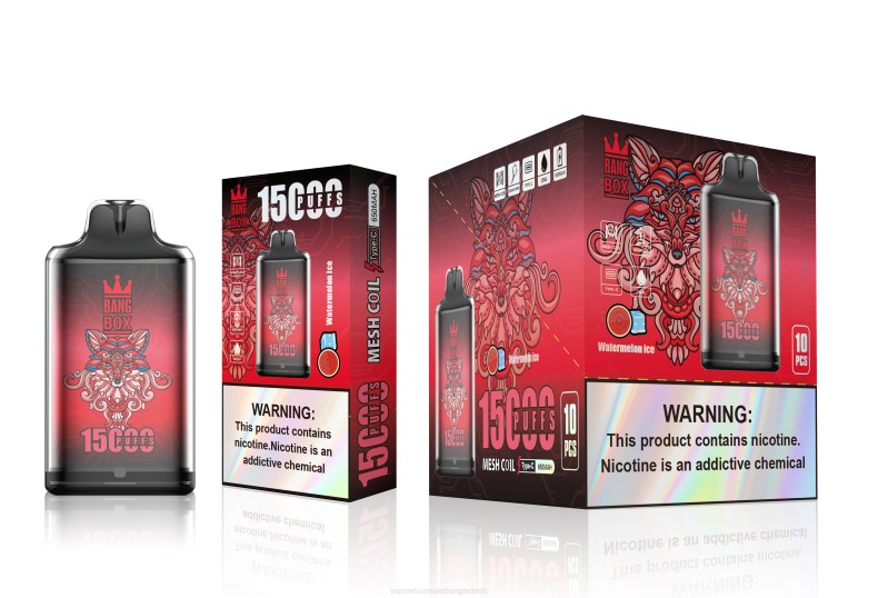 Vape Bangladesh - Bang Box s1-15000 পাফ তরমুজ বরফ LRJL106