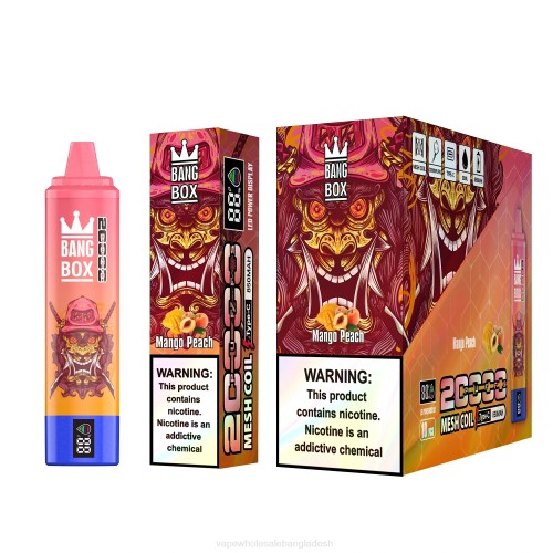 Vape Bangladesh - আমের পীচ F6D8128 Bang Box 20000