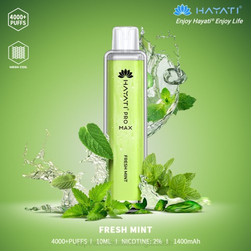 Vape Bangladesh - তাজা পুদিনা F6D8158 Hayati Pro Max 4000