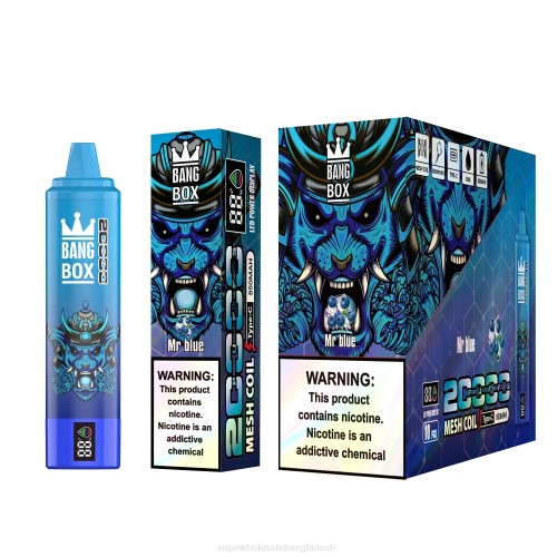 Vape Bangladesh Price - মিস্টার নীল F6D8129 Bang Box 20000