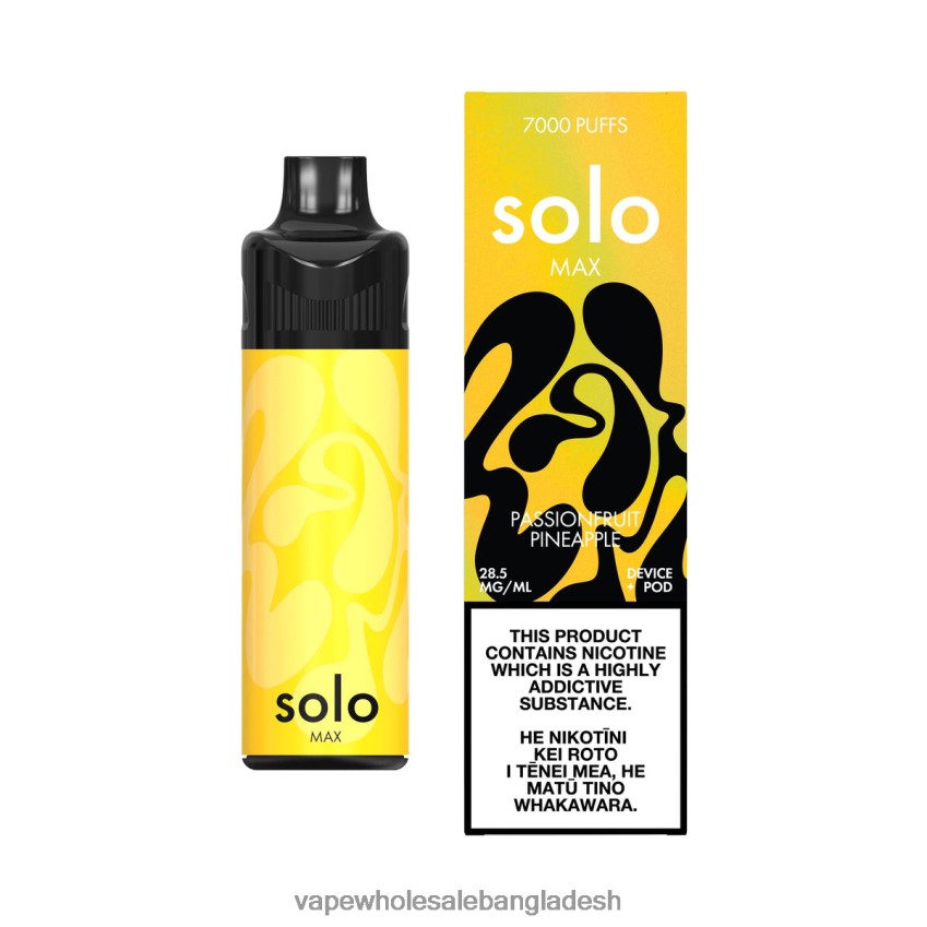 Vape Bangladesh Price - Solo MAX পড কিট প্যাশনফ্রুট আনারস 406XLL69