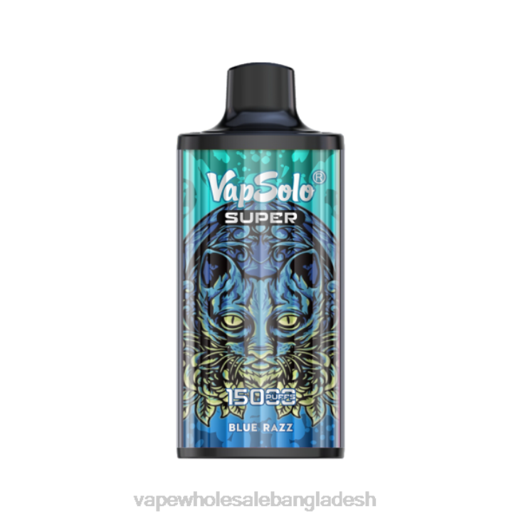 Vape Bangladesh - Vapsolo SUPER নিষ্পত্তিযোগ্য vape নীল রেজ B02J108