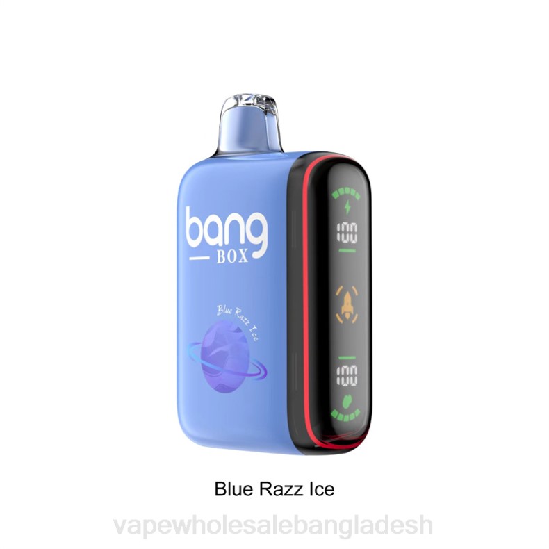 Vape Bd Online - Bang Box 9000-18000 puffs বুদ্ধিমান শক্তি প্রদর্শন নীল রাজ বরফ LRJL26