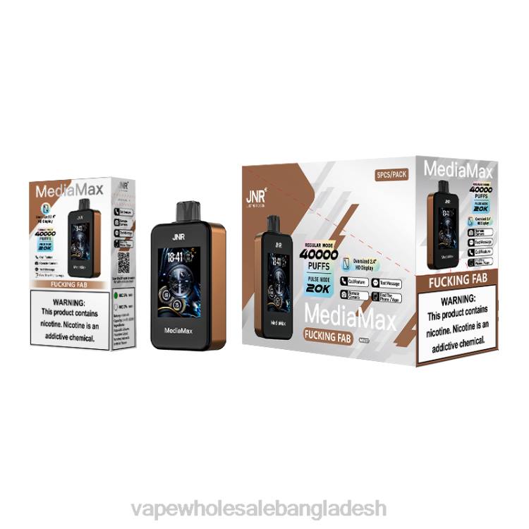 Vape Dhaka - JNR MediaMax 40k পাফ BTBJ13 fcuking fab