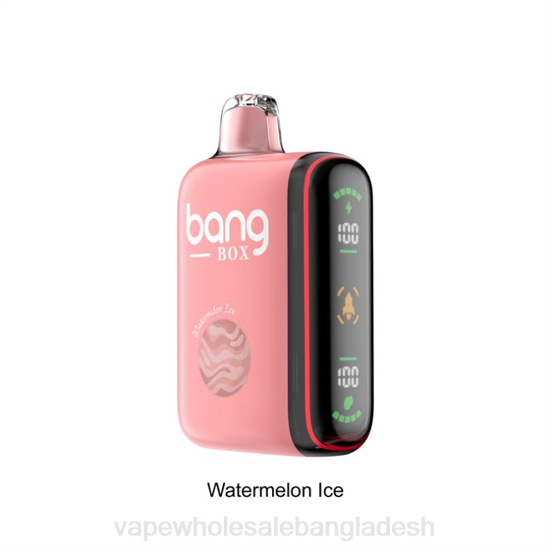 Vape Price In Dhaka - Bang Box 9000-18000 puffs বুদ্ধিমান শক্তি প্রদর্শন তরমুজ বরফ LRJL34