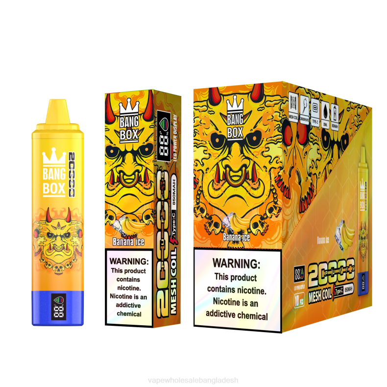 Vape Wholesale Supplier - Bang Box 20000 কলা বরফ LRJL57