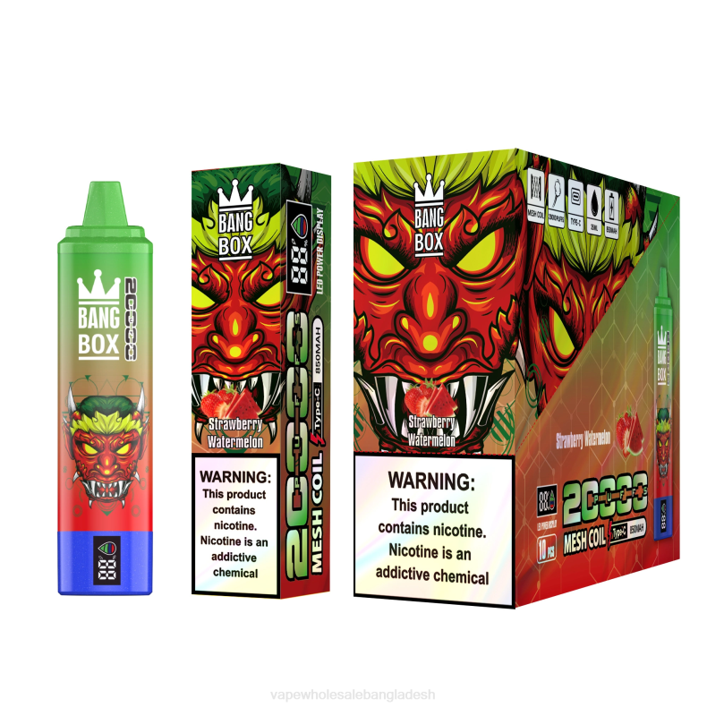 Vape Wholesaler - Bang Box 20000 স্ট্রবেরি তরমুজ LRJL52