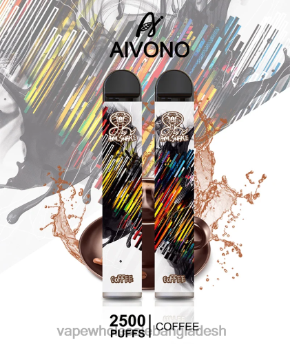 E Cigarette Price - Aivono AIM SNAKE 2500 কফি 40X0R300