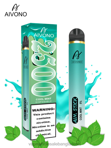 Vape Bangladesh Price - Aivono AIM STICK 2500 ঠান্ডা পুদিনা 40X0R159