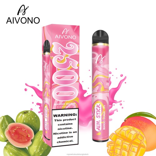 Vape Bd Online - Aivono AIM STICK 2500 আম পেয়ারা 40X0R146