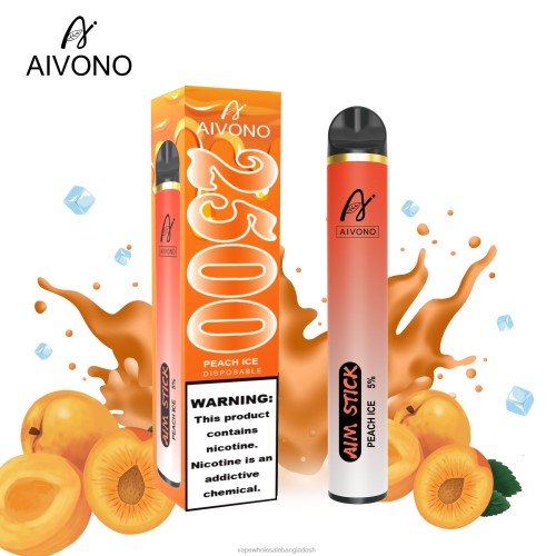 Vape Price In Dhaka - Aivono AIM STICK 2500 পীচ বরফ 40X0R144