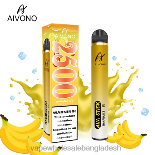 Vape Wholesale Bangladesh - Aivono AIM STICK 2500 কলা বরফ 40X0R151