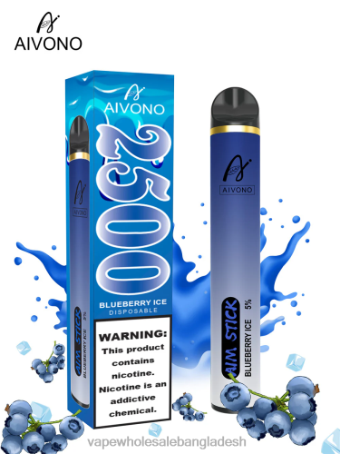 Vape Wholesale Supplier - Aivono AIM STICK 2500 ব্লুবেরি বরফ 40X0R152