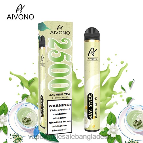 Vape Wholesaler - Aivono AIM STICK 2500 জুঁই চা 40X0R157