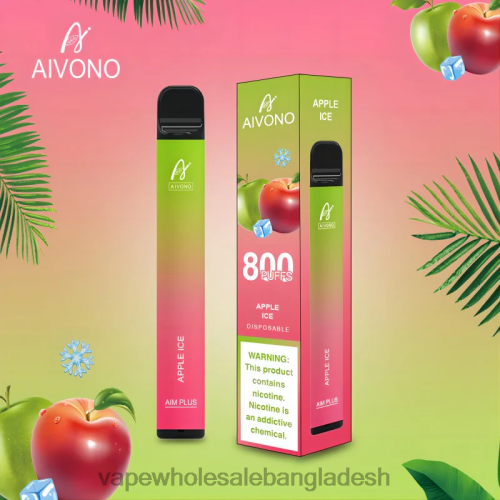 E Cigarette Price - Aivono AIM PLUS 800 আপেল বরফ 40X0R170