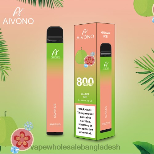 E Cigarette Price - Aivono AIM PLUS 800 পেয়ারা বরফ 40X0R180