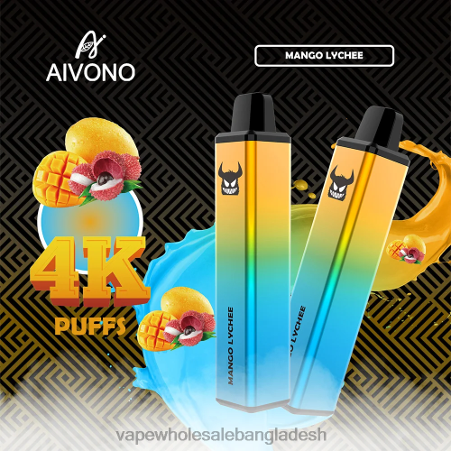 Vape Wholesale Supplier - Aivono AIM FREAK 4000 আমের লিচু 40X0R262