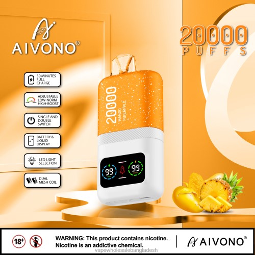 Vape Wholesaler - Aivono AIM magic 20000 আম আনারস 40X0R77