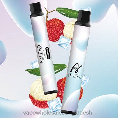 E Cigarette Price - Aivono AIM PRO 1500 লিচু বরফ 40X0R160