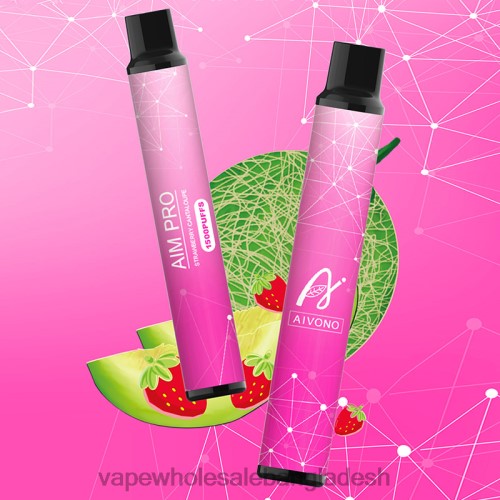 Vape Wholesale Bangladesh - Aivono AIM PRO 1500 স্ট্রবেরি cantaloupe 40X0R161