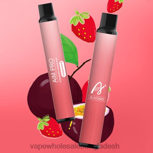 Vape Wholesale Supplier - Aivono AIM PRO 1500 স্ট্রবেরি আবেগ ফল 40X0R162